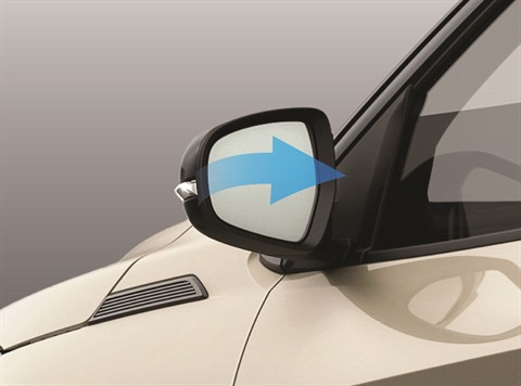 Gương chiếu hậu gập tự động tại đại lý Suzuki Vinh Nghệ An