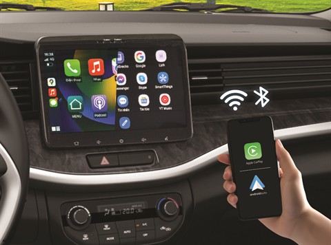 KẾT NỐI KHÔNG DÂY APPLE CARPLAY & ANDROID AUTO tại đại lý Suzuki Vinh Nghệ An